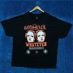 Godsmack Whatever Smack This Cover Nu Metal Band Tee XXXL